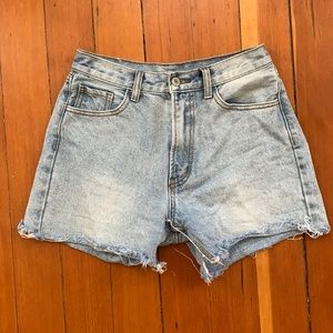 brandy melville jean shorts